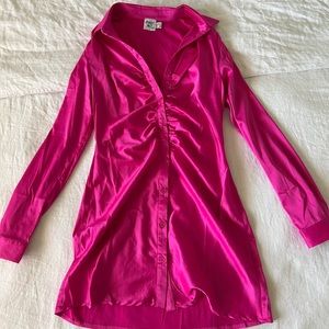 PRINCESS POLLY SATIN DRESS